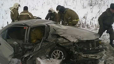 Смертельная авария недалеко от Чебаркуля попала на видео