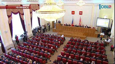 Борис Дубровский выступил с традиционным посланием перед депутатами ЗСО