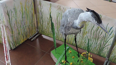 Сказочный город из пенопласта смастерил умелец из Бакала