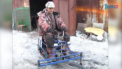 Мотособаку по кличке Хаска оседлал магнитогорский изобретатель