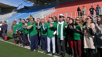 Театралы сразились за кубок  Мельпомены на стадионе Челябинска