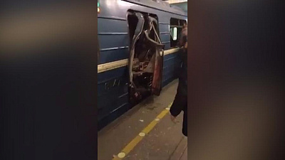 Мощные взрывы прогремели в Санкт-Петербурге 