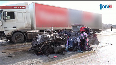 В ДТП под Златоустом погибли два человека