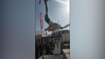 Девушка выпала из аттракциона «Адреналин»