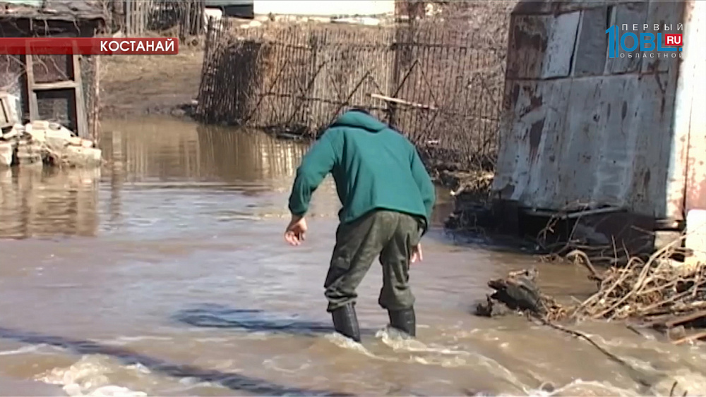 На Южном Урале под воду ушли дороги из-за паводка