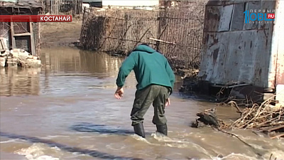 На Южном Урале под воду ушли дороги из-за паводка