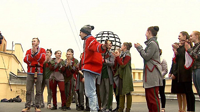 На крыше одного из самых высоких зданий Челябинска прошел мастер класс по танцам 