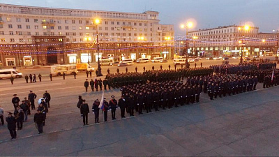 Парад Победы покажут в прямом эфире со стометровой высоты