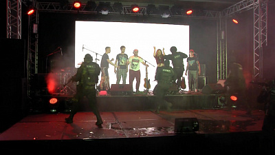 Вооруженные люди в масках ворвались на церемонию премии «Призвание артист» 