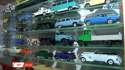 Наше УТРО на ОТВ – мужское хобби – модельки автомобилей