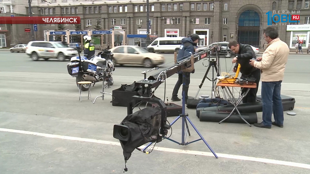 В Челябинске проверили аудиосистему к параду 9 мая