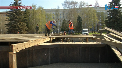 Фонтаны в Челябинске начнут работать 9 мая