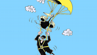 Раскрываться могут круто золотые парашюты