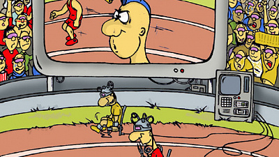 Стадиону повезло с атлетическим табло