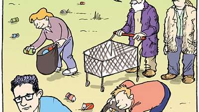 Прошли субботников деньки — повсюду с мусором мешки