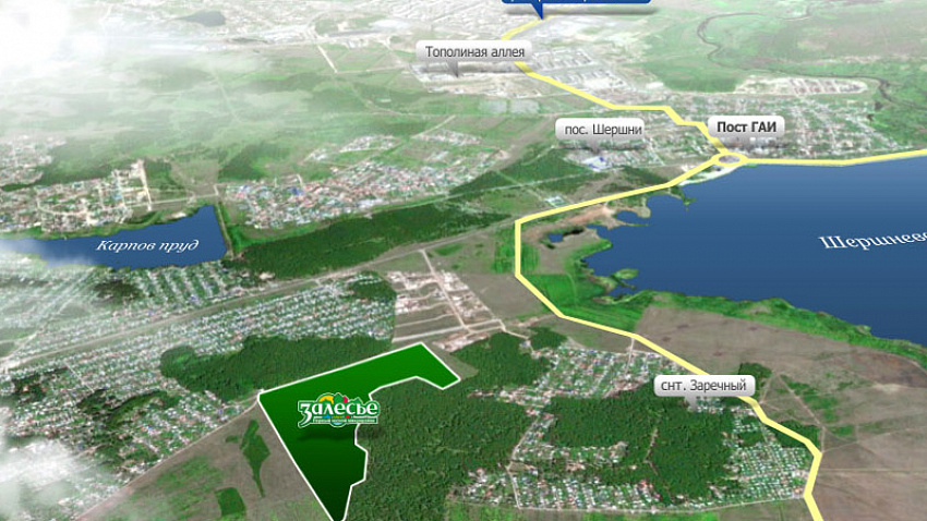 Карта глубин шершневского водохранилища