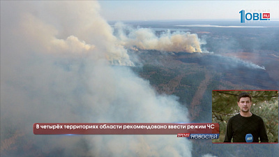 В четырёх территориях области рекомендовано ввести режим ЧС