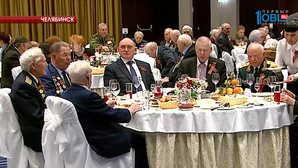 Борис Дубровский провел торжественный прием в честь Дня Победы