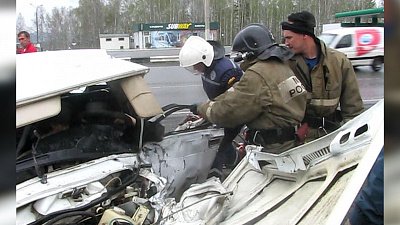 Пожилая пара разбилась в ДТП под Миассом 