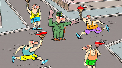 Ох уж эта эстафета!