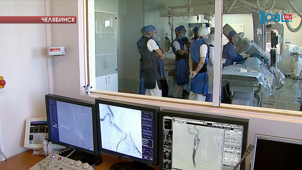 Челябинские врачи провели стентирование сонной артерии новым методом