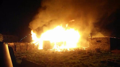 Мать и дочь сгорели в своем доме 