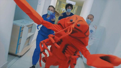 Социальный ролик, посвященный борьбе с раком