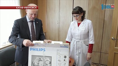 Онкологическое отделение получило новый компьютер