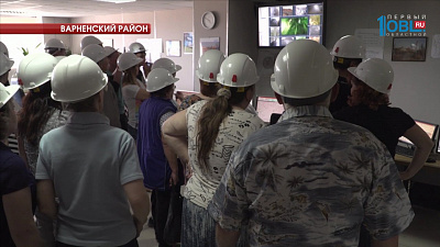 Жителям поселка Томино устроили экскурсию по Михеевскому ГОКу