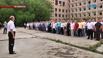 Выпускники танкового училища отметили его 50-летие