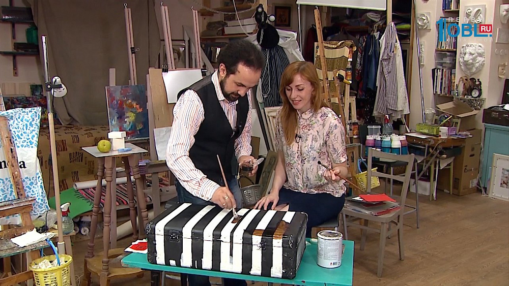 Делаем стильный чемодан своими руками