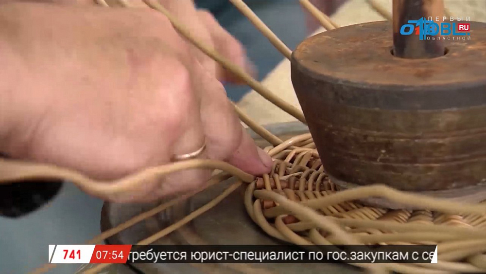 Наше УТРО на ОТВ – уральский мастер - лозоплетение