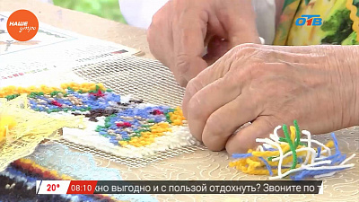 Наше УТРО на ОТВ – уральский мастер - ковроткачество