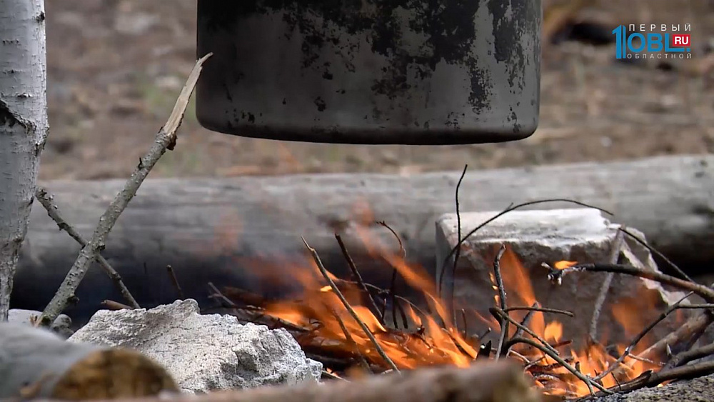 Моя деревня. Парус за огородом