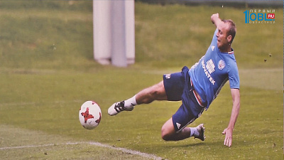 Историю российского футбола показывают на фотовыставке 