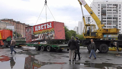 Челябинские полицейские ликвидировали незаконно установленные киоски