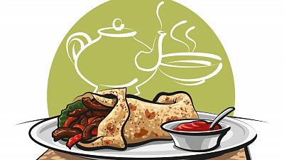 Тёмной ночью шаурма испаряется сама