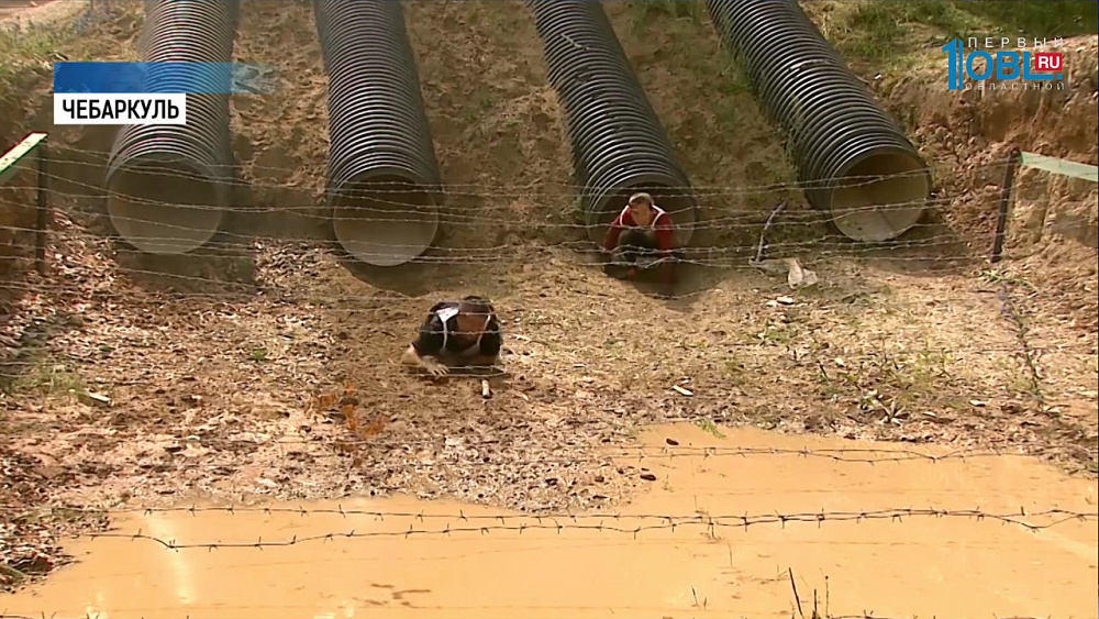 В Чебаркуле прошла "Гонка Героев"