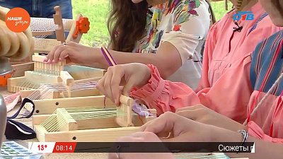 Наше УТРО на ОТВ – уральский мастер – ткачество