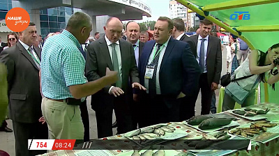 Наше УТРО на ОТВ – включение Агровыставка – 2017