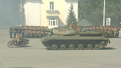 Девяностая танковая дивизия отмечает день рождения