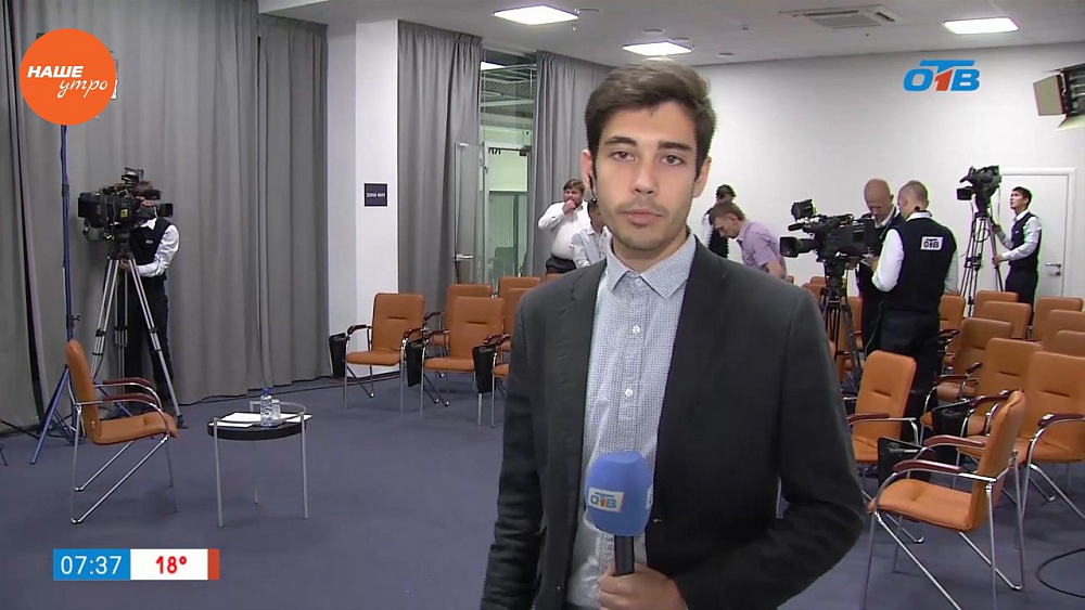 Наше УТРО на ОТВ – включение Артура Ишпулатова