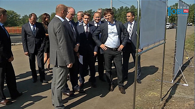 Глава региона оценил готовность парка "Малая Сосновка"