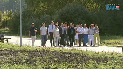 Новый парк готовят к открытию 