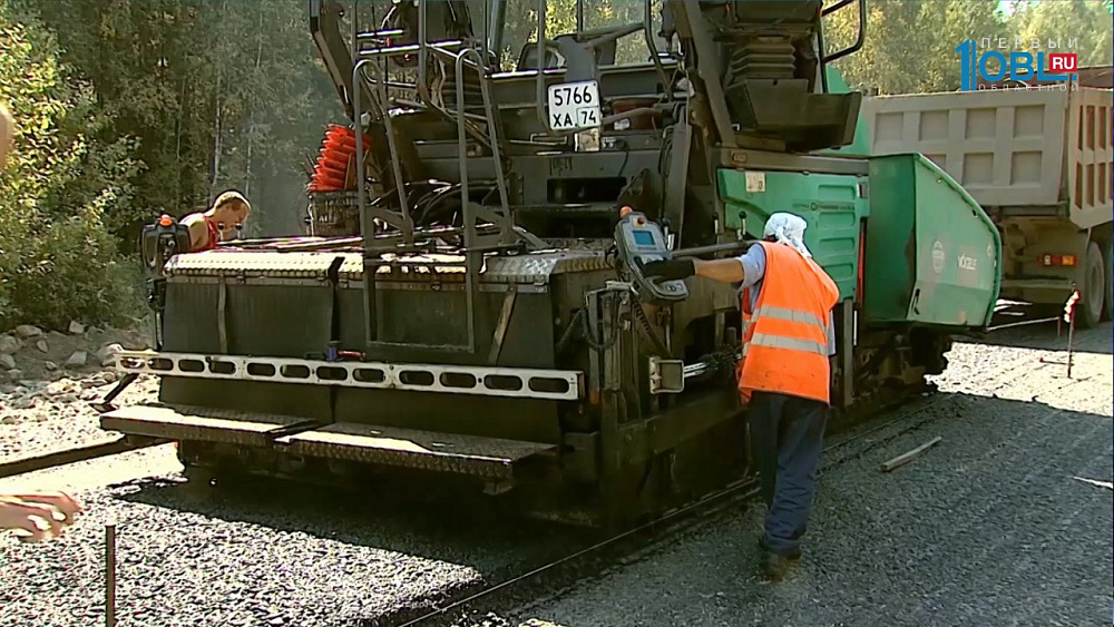 Новый участок трассы Тюбук-Кыштым сдадут в октябре