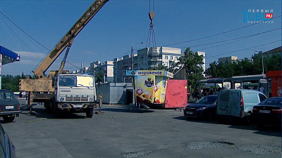 Нелегальные ларьки демонтируют в 2 раза быстрее