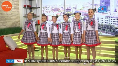 Наше УТРО на ОТВ – гость в студии ансамбль РОВЕСНИЦЫ (худ. рук-ль Карабешкина Е.Н.)