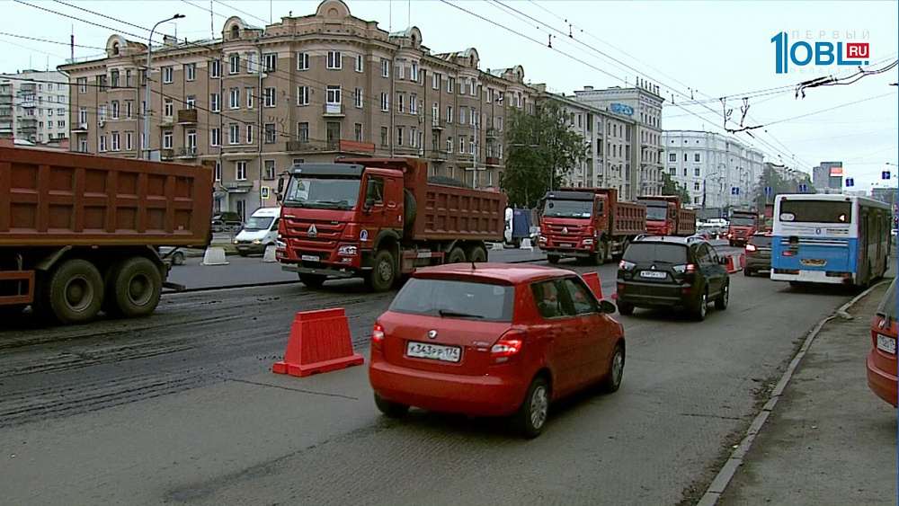 Начался второй этап ремонта проспекта Ленина