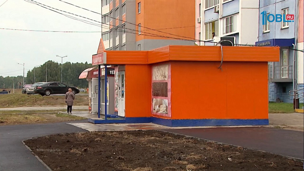  На месте снесенных киосков появились новые 