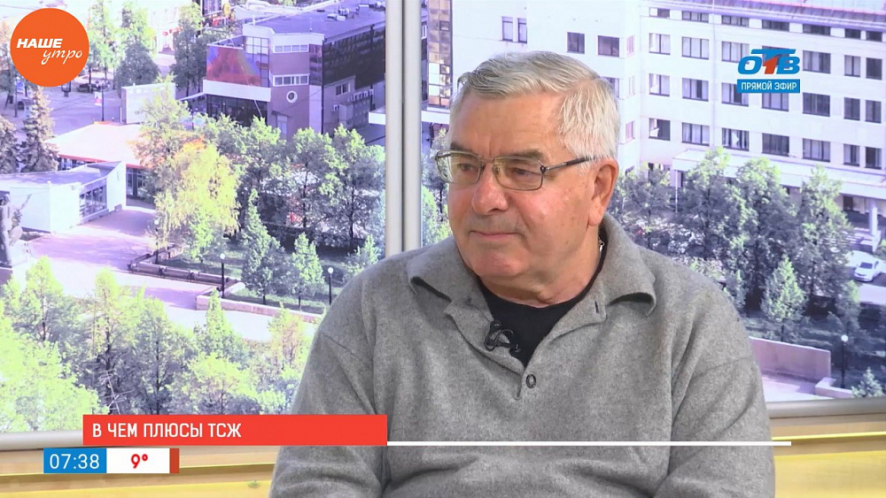 Наше УТРО на ОТВ – гость в студии – Владимир Тюрин